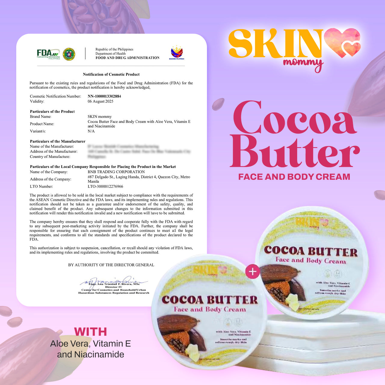 Cocoa Butter Bundle (Soap + Cream)