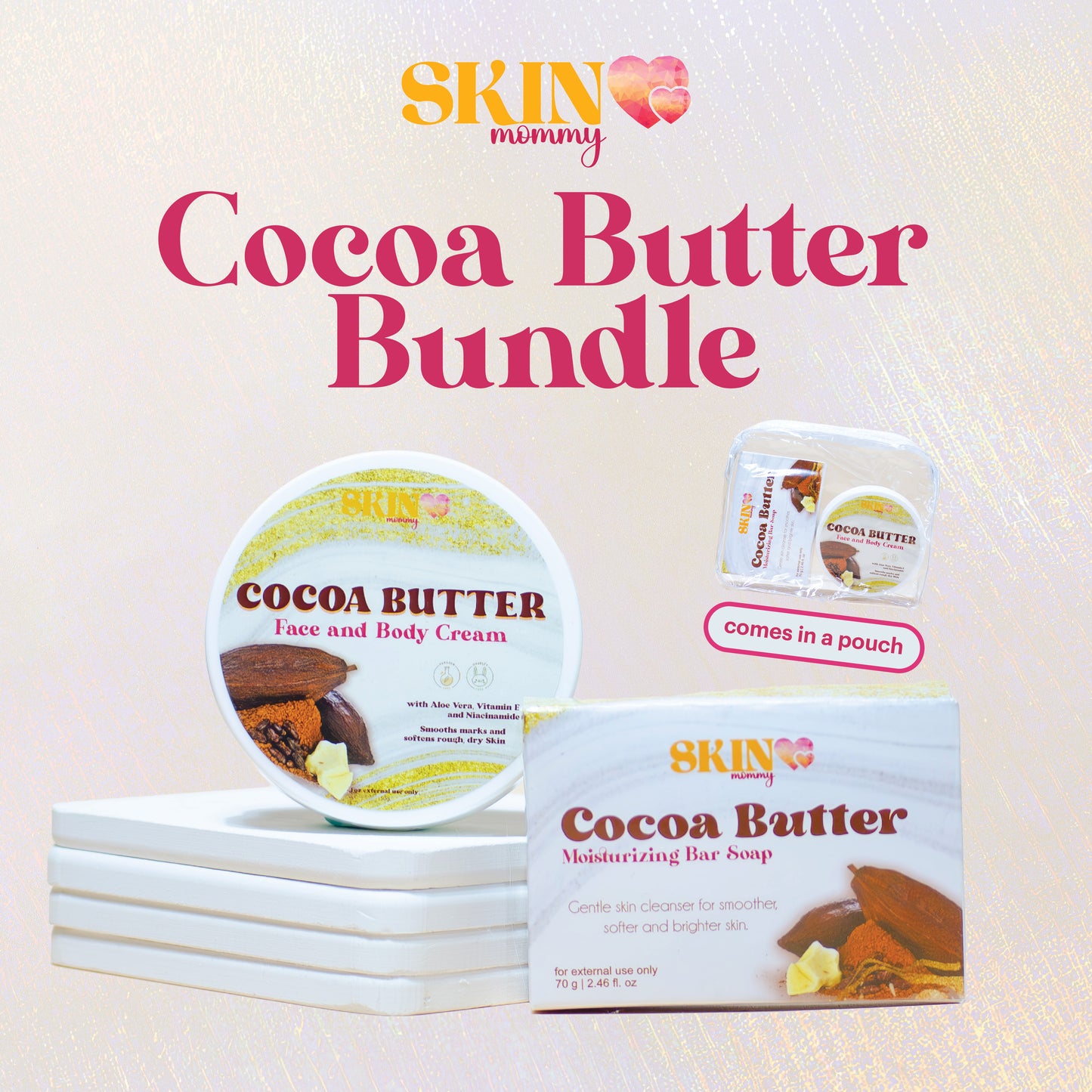 Cocoa Butter Bundle (Soap + Cream)