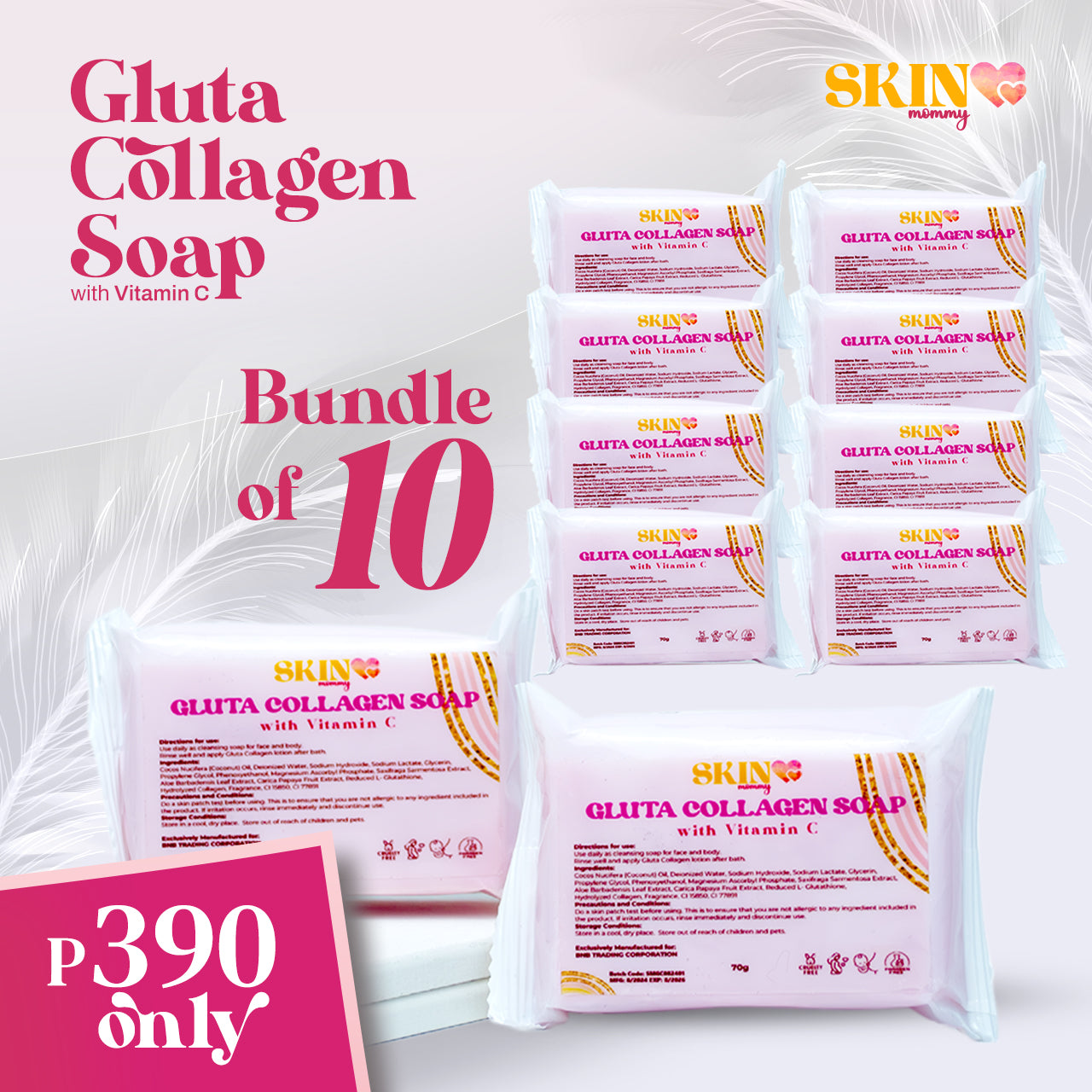 Gluta Collagen Soap Negosyo Bundle of 10