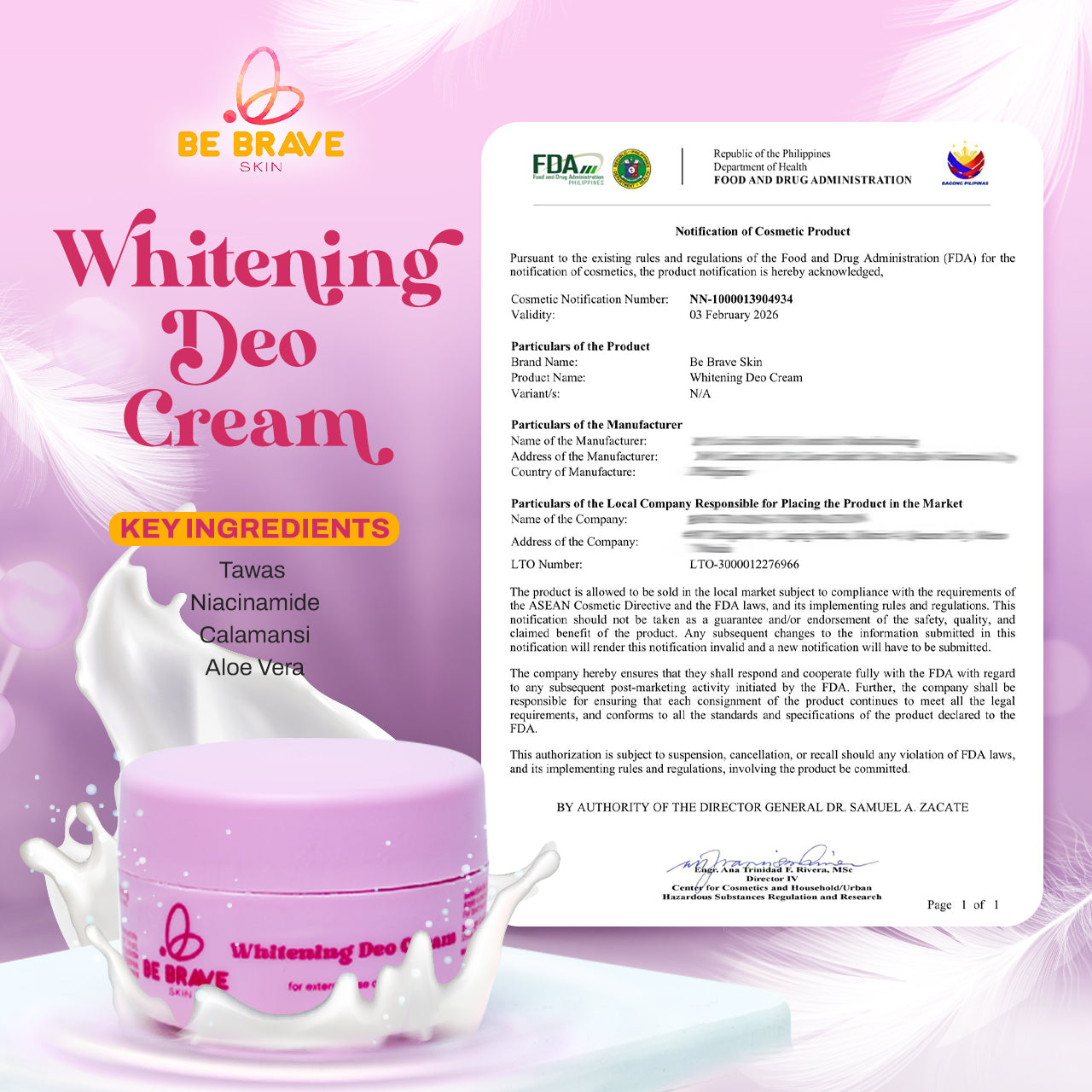 BE BRAVE WHITENING DEO BUNDLE