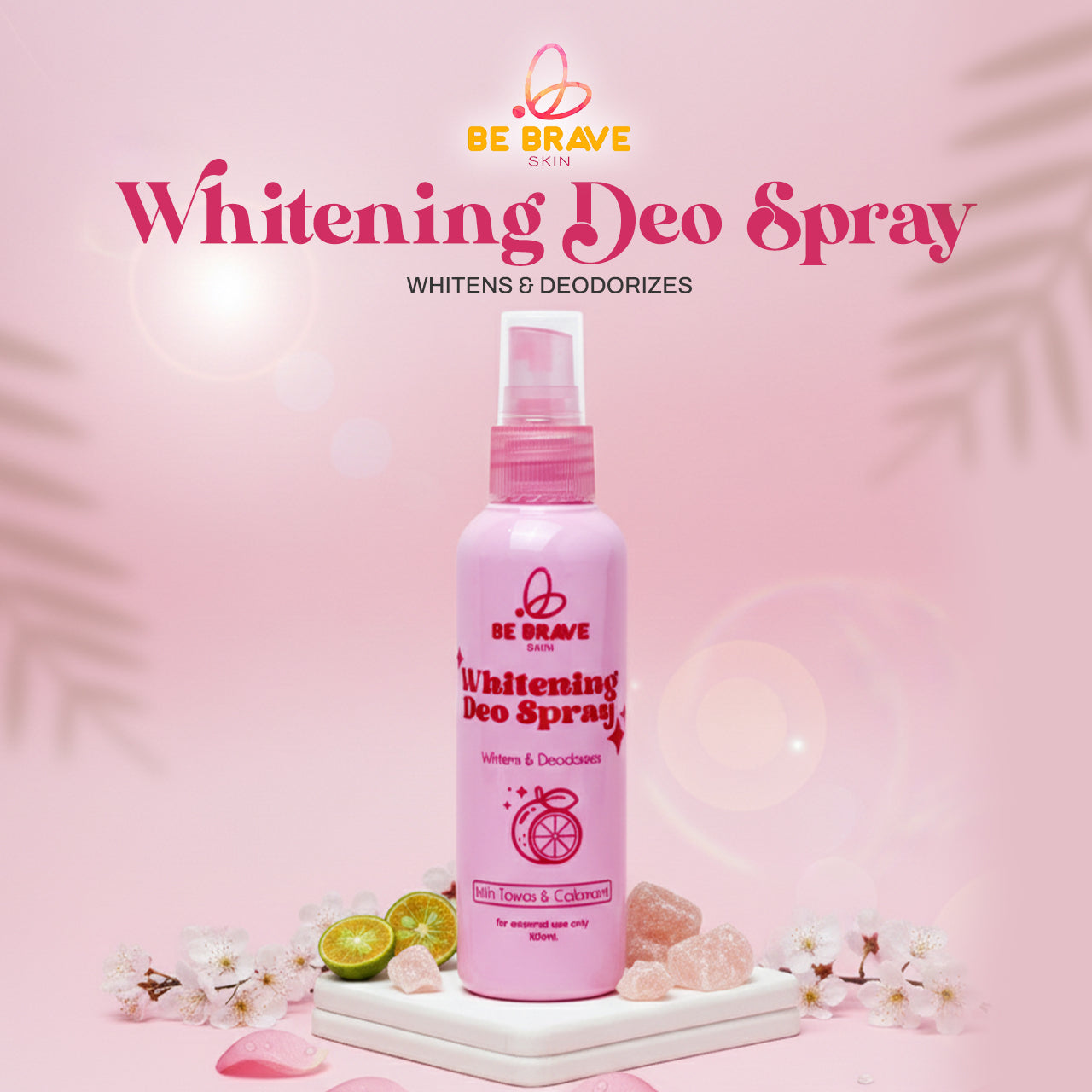 BE BRAVE WHITENING DEO SPRAY